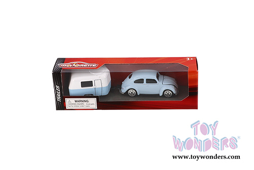Jada Toys - Majorette Trailer Set Assortment (1/64 scale diecast model car, Asstd.) 2120520141JA