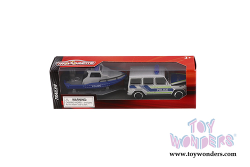 Jada Toys - Majorette Trailer Set Assortment (1/64 scale diecast model car, Asstd.) 2120520141JA