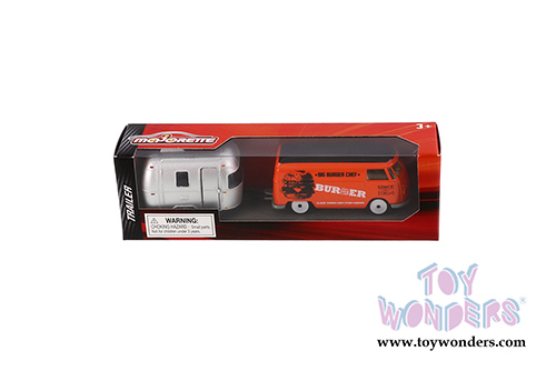 Jada Toys - Majorette Trailer Set Assortment (1/64 scale diecast model car, Asstd.) 2120520141JA