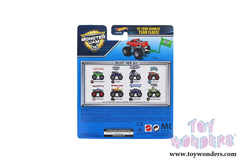 Mattel Hot Wheels - Monster Jam Assortment (1/64 scale diecast model car, Asstd.) 21572/977A