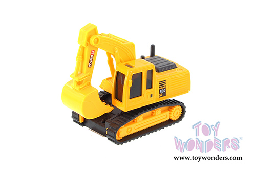 Heavy Construction Excavator (4.5" diecast model car, Asstd.) 2188D