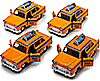 Taxi City Yellow Cab (5") 2189DNY