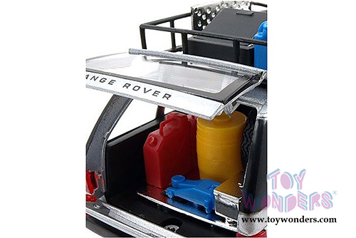 BBurago - Range Rover Safari Experience (1/24 scale diecast model car, Silver) 22061SV