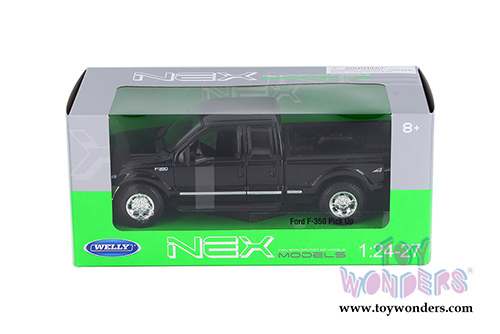 Welly - Ford F-350 Pickup (1999, 1/24 scale diecast model car, Black) 22081WBK