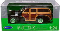 Welly - Chevrolet Fleetmaster (1948, 1/24 scale diecast model car, Black) 22083WBK