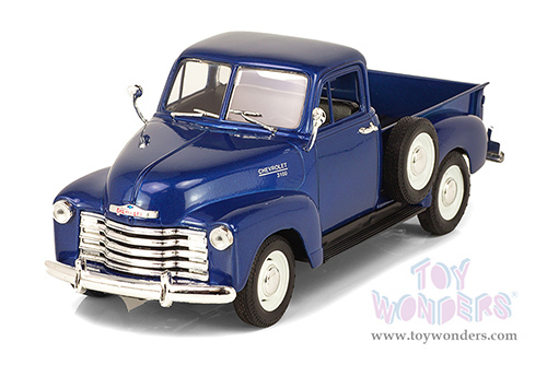 Welly - Chevy 3100 Pickup Truck (1953, 1/24 scale diecast model car, Blue) 22087WBU
