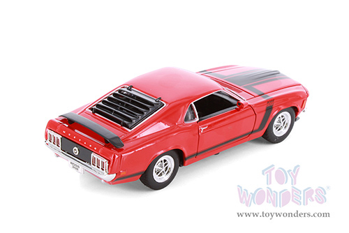 Showcasts® Collectibles - Ford Mustang Boss 302 (1970, 1/24 scale diecast model car, Asstd.) 22088/4D MAP: $19.99