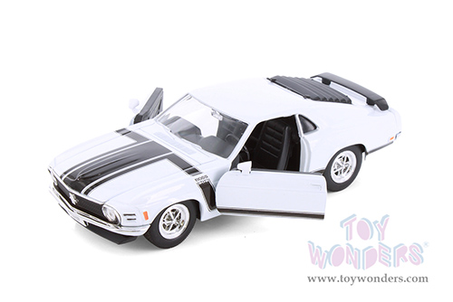 Showcasts® Collectibles - Ford Mustang Boss 302 (1970, 1/24 scale diecast model car, Asstd.) 22088/4D MAP: $19.99
