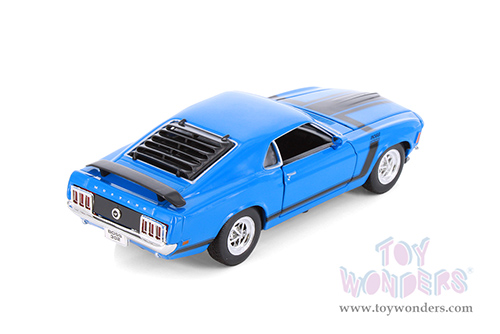 Showcasts® Collectibles - Ford Mustang Boss 302 (1970, 1/24 scale diecast model car, Asstd.) 22088/4D MAP: $19.99