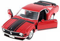 Showcasts® Collectibles - Ford Mustang Hardtop (1970, 1/24 scale diecast model car, Asstd.) 22088/4D MAP: $19.99