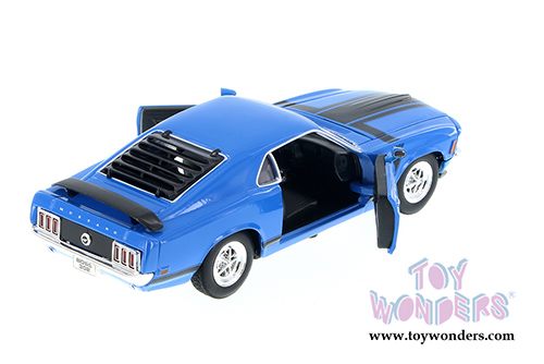 Showcasts® Collectibles - Ford Mustang Hardtop (1970, 1/24 scale diecast model car, Asstd.) 22088/4D MAP: $19.99