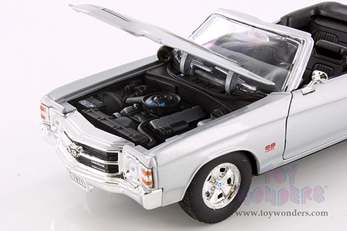 Welly - Chevy Chevelle SS454 Convertible (1971, 1/24 scale diecast model car, Asstd.) 22089/4D