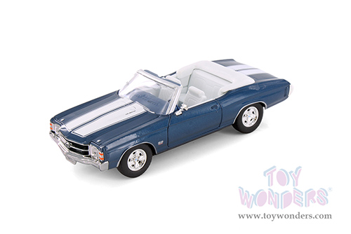 Welly - Chevy Chevelle SS454 Convertible (1971, 1/24 scale diecast model car, Asstd.) 22089/4D