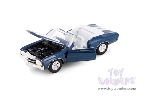Welly - Chevy Chevelle SS454 Convertible (1971, 1/24 scale diecast model car, Asstd.) 22089/4D