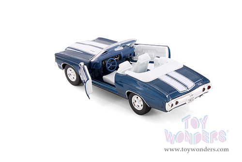 Welly - Chevy Chevelle SS454 Convertible (1971, 1/24 scale diecast model car, Asstd.) 22089/4D