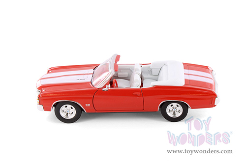Welly - Chevy Chevelle SS454 Convertible (1971, 1/24 scale diecast model car, Asstd.) 22089/4D