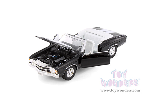 Welly - Chevy Chevelle SS454 Convertible (1971, 1/24 scale diecast model car, Asstd.) 22089/4D