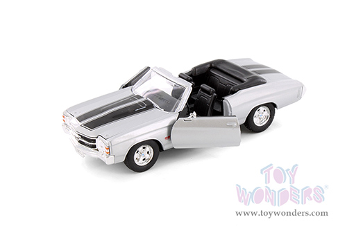 Welly - Chevy Chevelle SS454 Convertible (1971, 1/24 scale diecast model car, Asstd.) 22089/4D