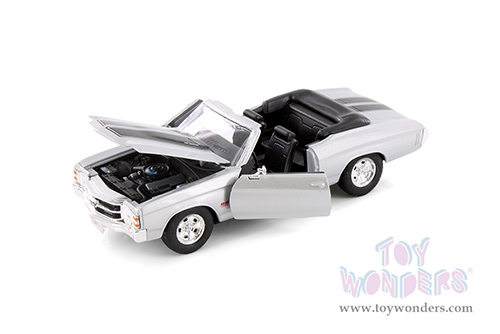 Welly - Chevy Chevelle SS454 Convertible (1971, 1/24 scale diecast model car, Asstd.) 22089/4D