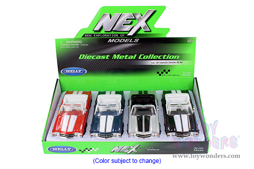 Welly - Chevy Chevelle SS454 Convertible (1971, 1/24 scale diecast model car, Asstd.) 22089/4D