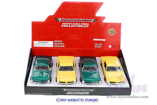 Showcasts® Collectibles - Pontiac® GTO® Hardtop (1965, 1/24 scale diecast model car, Asstd.) 22092/4D MAP: $19.99