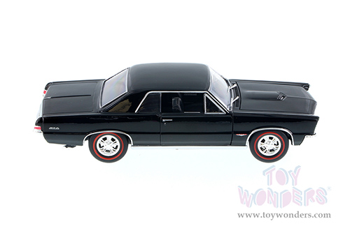 Welly - Pontiac GTO Hardtop (1965, 1/24 scale diecast model car, Black) 22092WBK