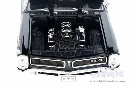 Welly - Pontiac GTO Hardtop (1965, 1/24 scale diecast model car, Black) 22092WBK