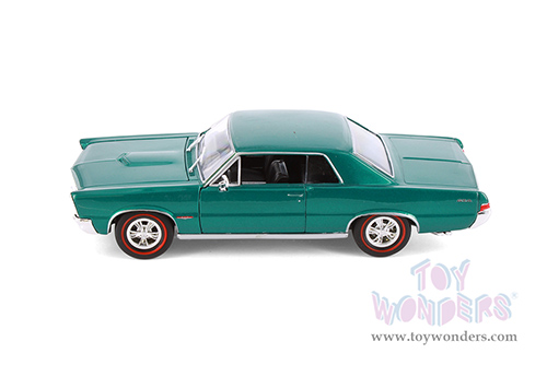 Welly - Pontiac GTO Hardtop (1965, 1/24 scale diecast model car, Green) 22092WGN