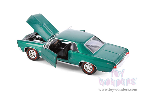 Welly - Pontiac GTO Hardtop (1965, 1/24 scale diecast model car, Green) 22092WGN