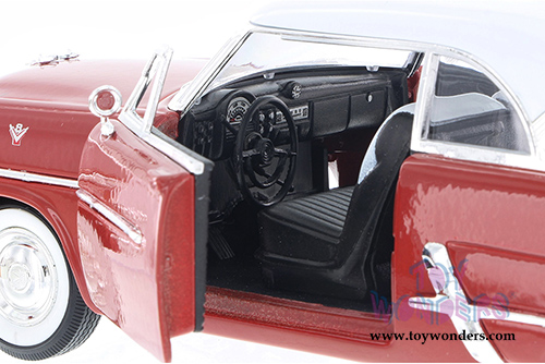 Welly - Ford Crestline Victoria (1953, 1/24 scale diecast model car, Red) 22093WR