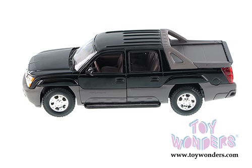 Welly - Chevy Avalanche Pickup (2002, 1/24 scale diecast model car, Black) 22094WBK