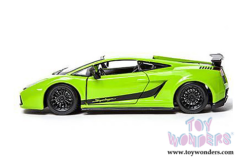 BBurago - Lamborghini Gallardo Superleggera Hardtop (2007, 1/24 scale diecast model car, Green) 22108GN