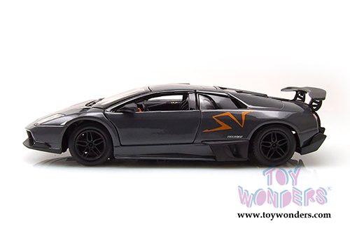 BBurago - Lamborghini Murciélago LP670-4 SV China Edition Hardtop (2009, 1/24 scale diecast model car, Grey) 22120GY