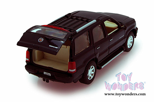 Welly - Cadillac Escalade&reg; (2002, 1/24 scale diecast model car, Black) 22412WBK