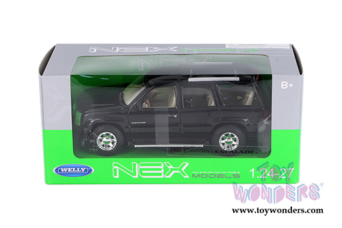 Welly - Cadillac Escalade&reg; (2002, 1/24 scale diecast model car, Black) 22412WBK