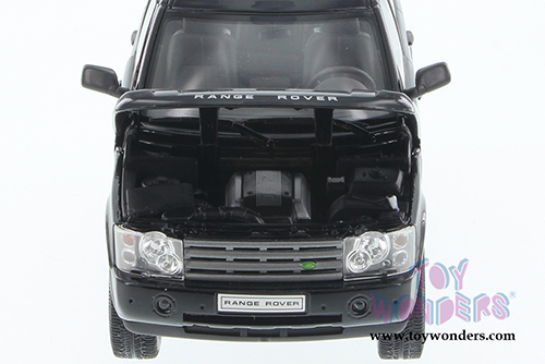 Welly - Land Rover Range Rover SUV with Sunroof (2003, 1/24 scale diecast model car, Black) 22415WBK