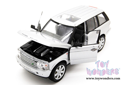 Welly - Land Rover Range Rover SUV with Sunroof (2003, 1/24 scale diecast model car, White) 22415WWT