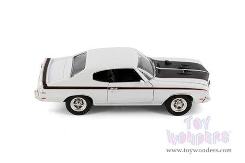 Welly - Buick GSX  Hard Top (1970, 1/24 scale diecast model car, White) 22433WW