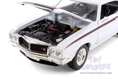 Welly - Buick GSX  Hard Top (1970, 1/24 scale diecast model car, White) 22433WW