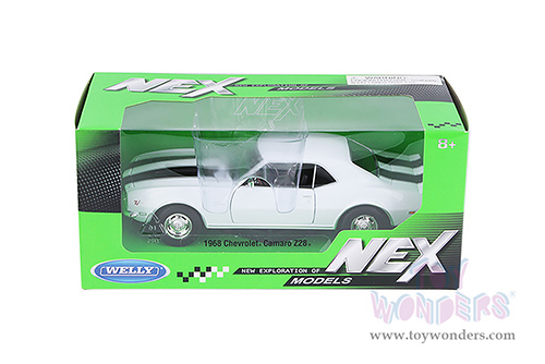 Welly - Chevrolet&reg; Camaro&reg; Z28 (1968, 1/24 scale diecast model car, White) 22448WWT