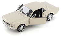Showcasts® Collectibles - Ford Mustang Coupe Hard Top (1964 1/2, 1/24 scale diecast model car, Asstd.) 22451/4D MAP: $19.99