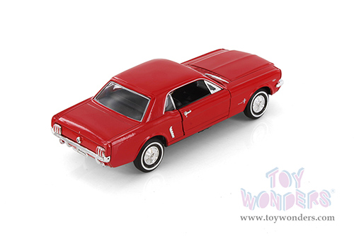 Showcasts® Collectibles - Ford Mustang Coupe Hard Top (1964 1/2, 1/24 scale diecast model car, Asstd.) 22451/4D MAP: $19.99