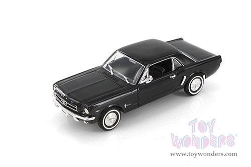 Showcasts® Collectibles - Ford Mustang Coupe Hard Top (1964 1/2, 1/24 scale diecast model car, Asstd.) 22451/4D MAP: $19.99