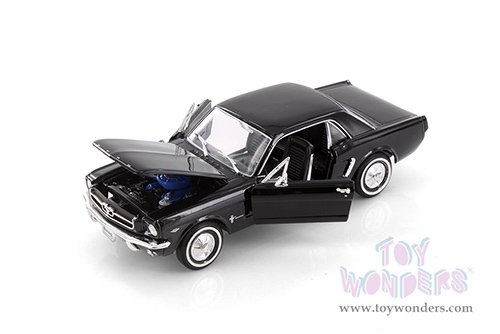 Showcasts® Collectibles - Ford Mustang Coupe Hard Top (1964 1/2, 1/24 scale diecast model car, Asstd.) 22451/4D MAP: $19.99