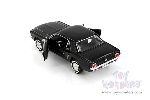 Showcasts® Collectibles - Ford Mustang Coupe Hard Top (1964 1/2, 1/24 scale diecast model car, Asstd.) 22451/4D MAP: $19.99