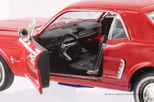 Showcasts® Collectibles - Ford Mustang Coupe Hard Top (1964 1/2, 1/24 scale diecast model car, Asstd.) 22451/4D MAP: $19.99