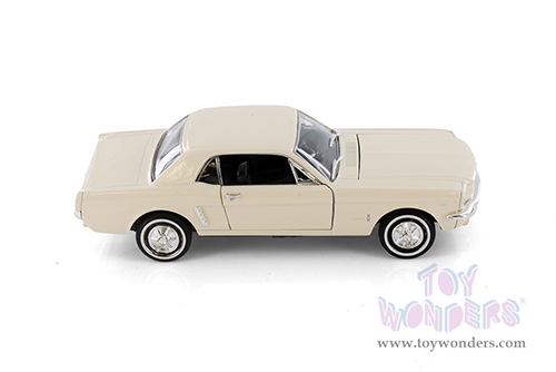 Showcasts® Collectibles - Ford Mustang Coupe Hard Top (1964 1/2, 1/24 scale diecast model car, Asstd.) 22451/4D MAP: $19.99