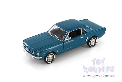 Showcasts® Collectibles - Ford Mustang Coupe Hard Top (1964 1/2, 1/24 scale diecast model car, Asstd.) 22451/4D MAP: $19.99