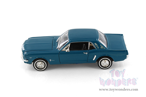 Showcasts® Collectibles - Ford Mustang Coupe Hard Top (1964 1/2, 1/24 scale diecast model car, Asstd.) 22451/4D MAP: $19.99
