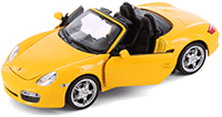 Showcasts® Collectibles - Porsche Boxter S Open Convertible (1/24 scale diecast model car, Asstd.) 22479C/4D MAP: $19.99; 